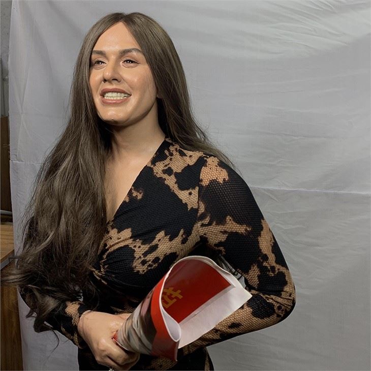 Female Silicone Wax Statue